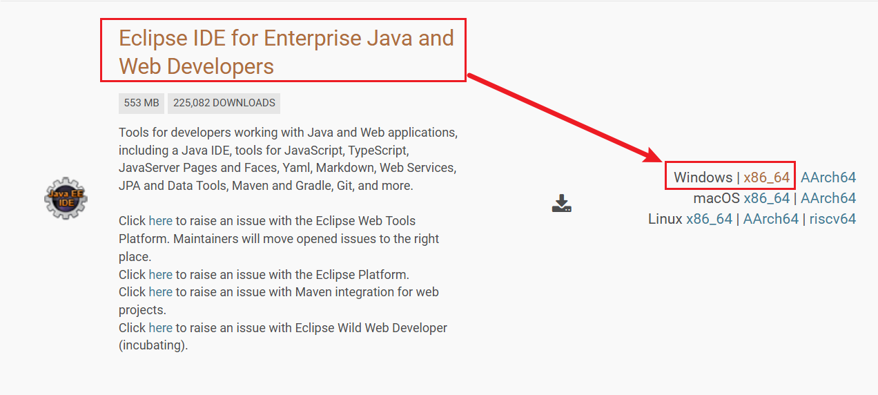 Eclipse IDE for Enterprise Java and Web Developers